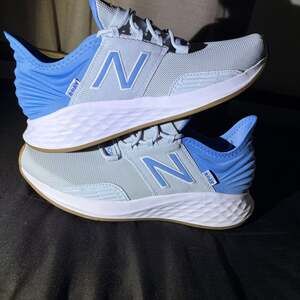 New Balance Fresh Foam Roav v1 Blue and Grey Running Sneakers